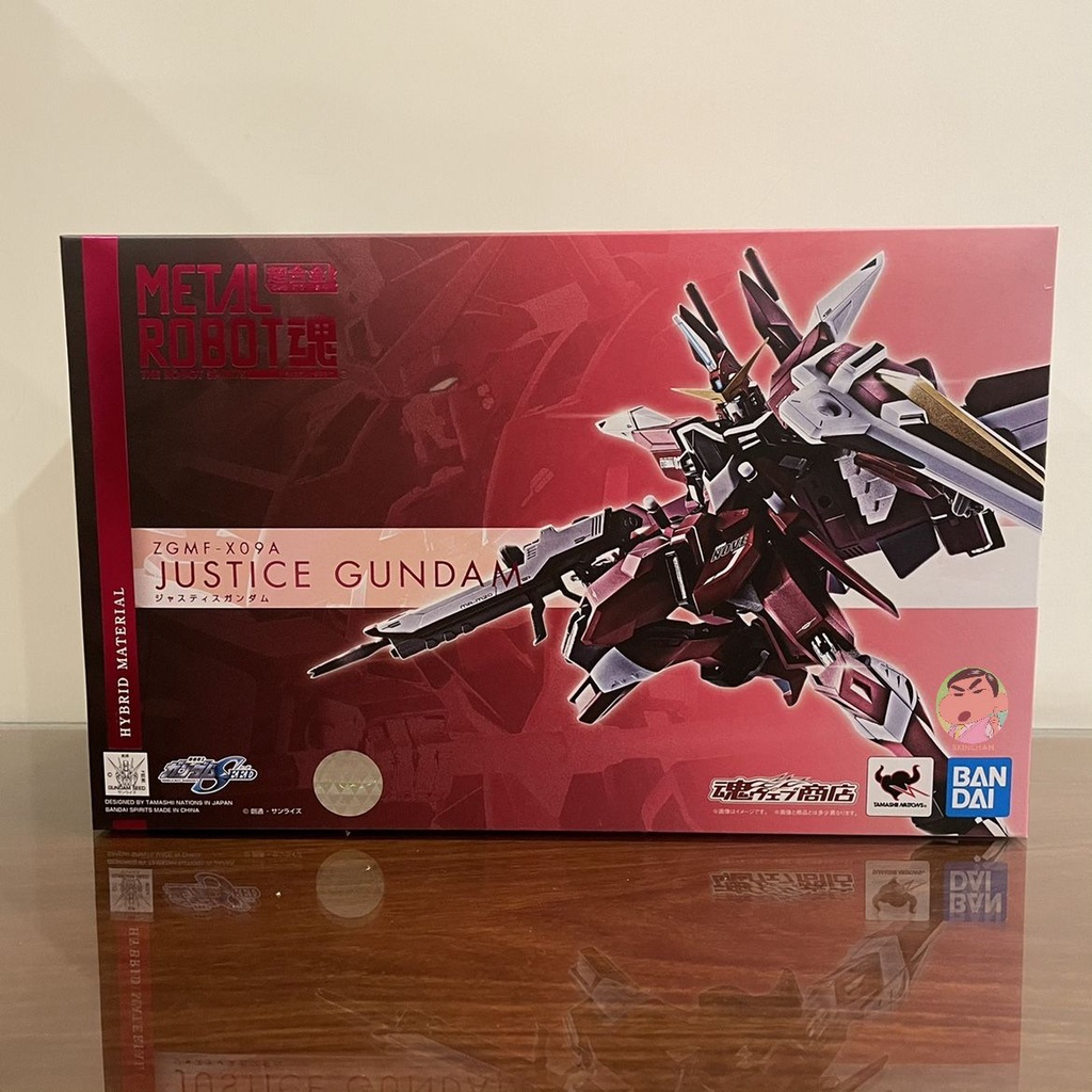 Bandai Metal Robot Spirits JUSTICE GUNDAM Completed Model