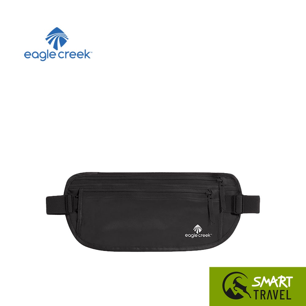 EAGLE CREEK SILK UNDERCOVER MONEY BELT กระเป๋าคาดเอวซ่อนเงิน ใส่หนังสือเดินทาง สี BLACK
