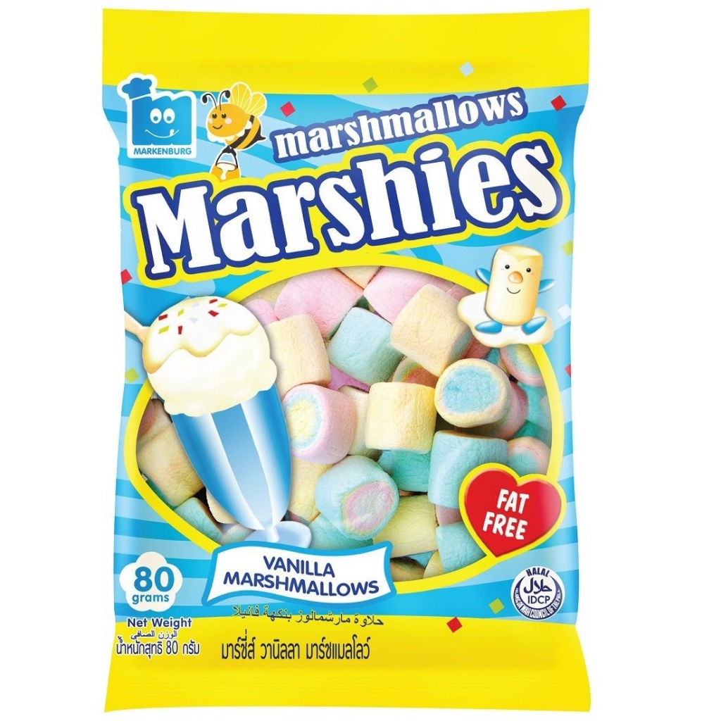 มาชแมลโล่ว์ Markenburg รสวานิลลา 80g. หยกออนไลน์