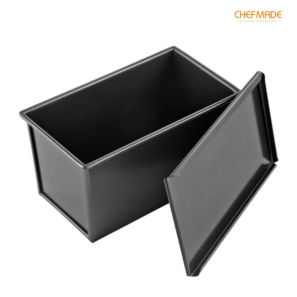 พิมพ์ขนมปังโทสต์ ผิวเรียบ 450g. WK9072 chefmade หยกออนไลน์
