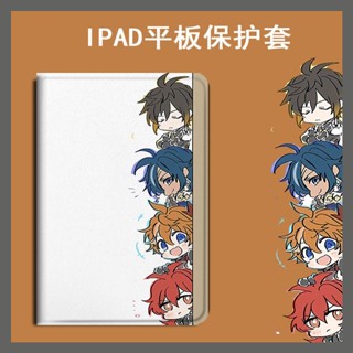 Genshin เคสไอแพด mini 4/5/6 air 4 5 case ipad pro 11 2022 เคส iPad gen 7 8 9 gen10 pen slot tri-fold anime cover