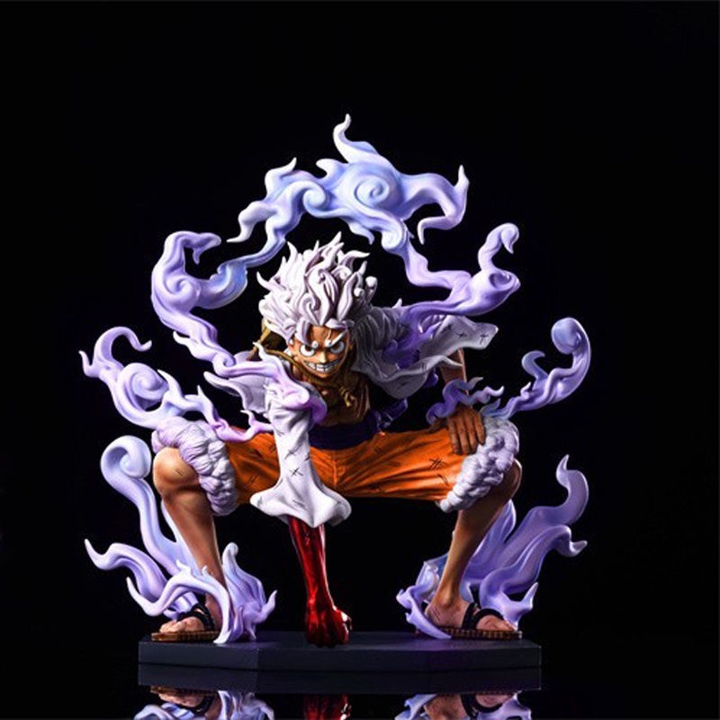 Anime One Piece Cns Nika Luffy Figure Sun God Nika Gear 5 Luffy Action Figurine Monkey D Luffy 20cm 