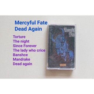 □มือ2 เทปเพลง mercyful fate□อัลบั้ม Dead again (ลิขสิทธิ์แท้) (แนว rock).