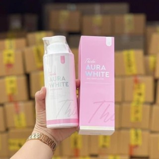 โลชั่น​ออร่าไวท์ โฉมใหม่ Thida ​Aura White Body Lotion โลชั่นบำรุง​ผิว / ออร่ามิ้ลกี้ AURA MILKY ออร่ามิลกี้ ครีมอาบน้ำ