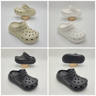 รองเท้าลำลองแฟชั่น สไตล์ Crocs Classic Crush Clog