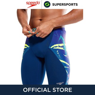 SPEEDO Placement Digital V-Cut Jammer กางเกงว่ายน้ำขาสั้นผู้ชาย