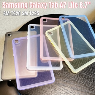 เคสแท็บเล็ต TPU นิ่ม แบบใส กันกระแทก สําหรับ Samsung Galaxy Tab A7 Lite 8.7 นิ้ว 2021 SM-T220 SM-T225 T220 T225