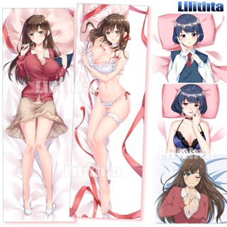 ปลอกหมอน พิมพ์ลายการ์ตูนอนิเมะ Dakimakura Kanojo Tachibana Hina Tachibana Rui สําหรับตกแต่งบ้าน