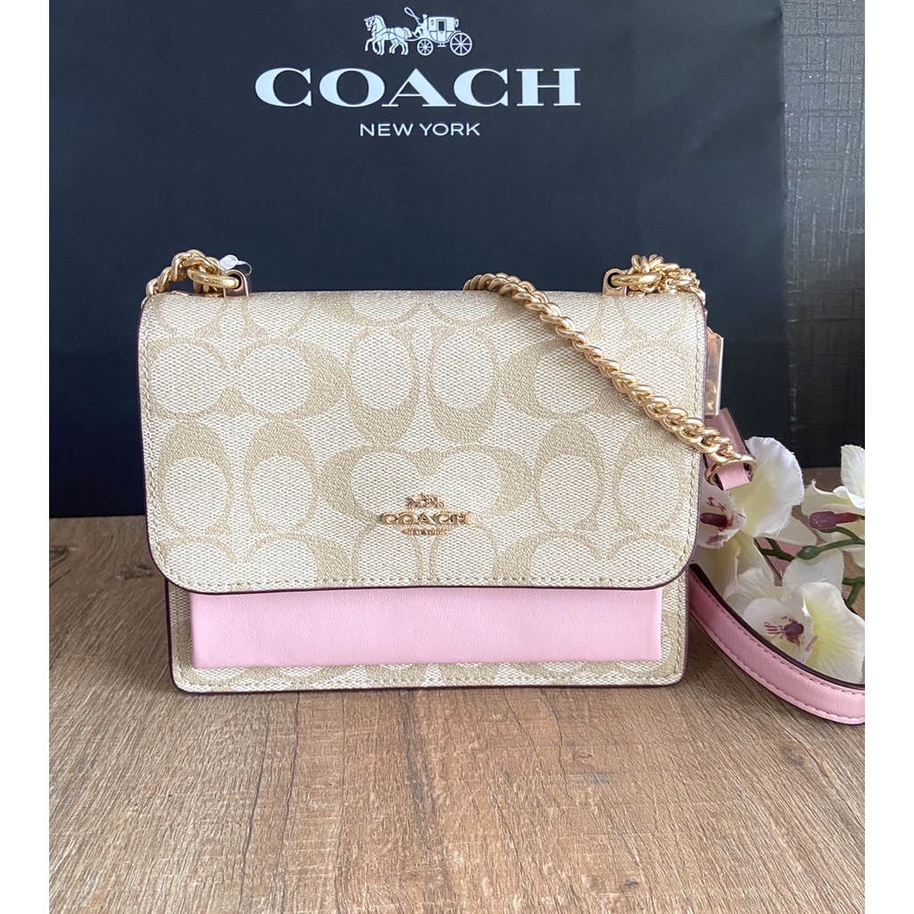 Coach Mini Klare C9946 สีชมพู แท้100%