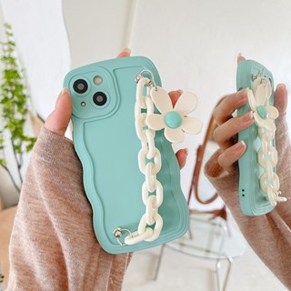 เคสโทรศัพท์มือถือ แบบนิ่ม ลายดอกไม้ สีฟ้าทะเลสาบ สําหรับ Iphone 14 14 Pro 14 Pro Max 11 12 promax 13 Pro Max