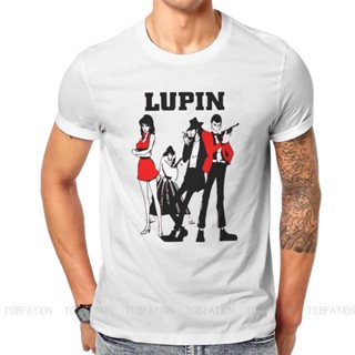 เสื้อยืดแฟชั่น พิมพ์ลายอนิเมะ Lupin The Third Daisuke Jigen Gentleman Thief สําหรับผู้ชาย XS-4XL 5XL 6XL