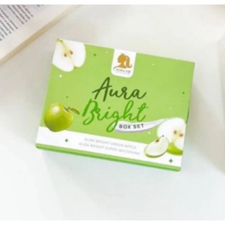 ครีมหน้าใส ออร่าไบร์ท วีไอพี แอปเปิ้ลเขียว Vip Aura Bright Box set 1กล่อง2ชิ้น