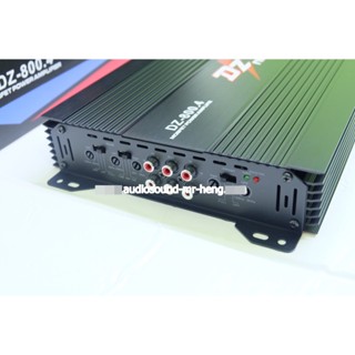 ลำโพง ขาย พาวเวอร์แอมป์ 4ch  คลาสเอบี DZ รุ่น 800.4 4CH AB 2800w ของใหม่