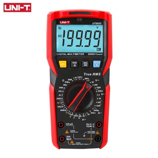 UNI-T  UT89XE เครื่องทดสอบมัลติมิเตอร์ดิจิทัล แบบมืออาชีพ RMS AC DC 1000V 20A UNI-T UT89XE Professional  Digital Multimeter  Tester True- RMS AC/DC 1000V 20A Voltage Current Temperature Capacitor Meter