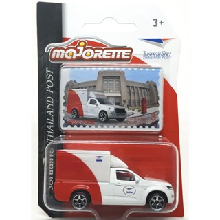 Majorette Isuzu DMAX - Thailand Post Red/Whi ล้อ 6S Scale 1/61 (8cm) package แบบมีการ์ด