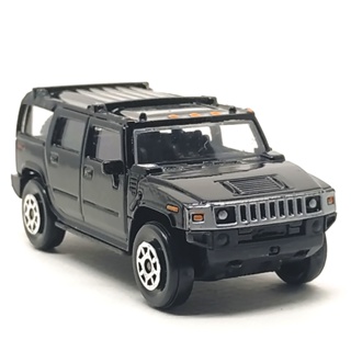 Majorette Hummer H2 Black ล้อ OR8S Scale 1/61 (8cm) ไม่มี package