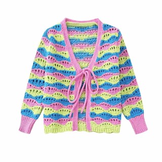 พร้อมส่ง เสื้อคลุมไหมพรมถัก หนานุ่ม T159