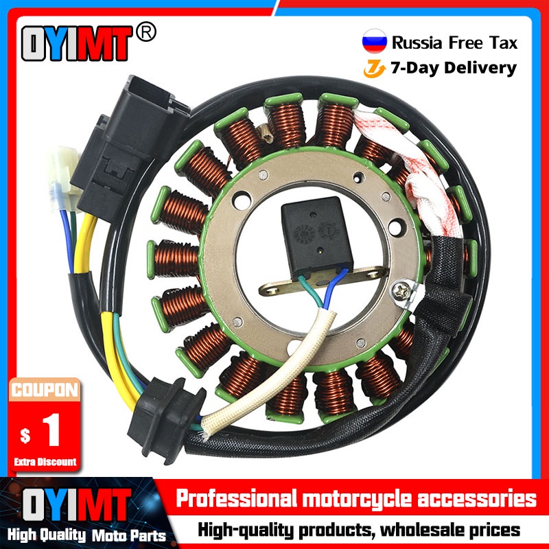 รถจักรยานยนต์เครื่องกำเนิดไฟฟ้า Stator Coil Comp สำหรับ CFMoto CF500 CF 500 X5 UFORCE 500 196S-C 196