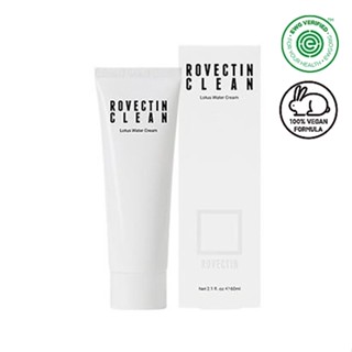 พร้อมส่ง โรเวคติน โรเวคทิน Rovectin Clean Lotus Water Cream 60ml ครีมวีแกน ครีมดอกบัว