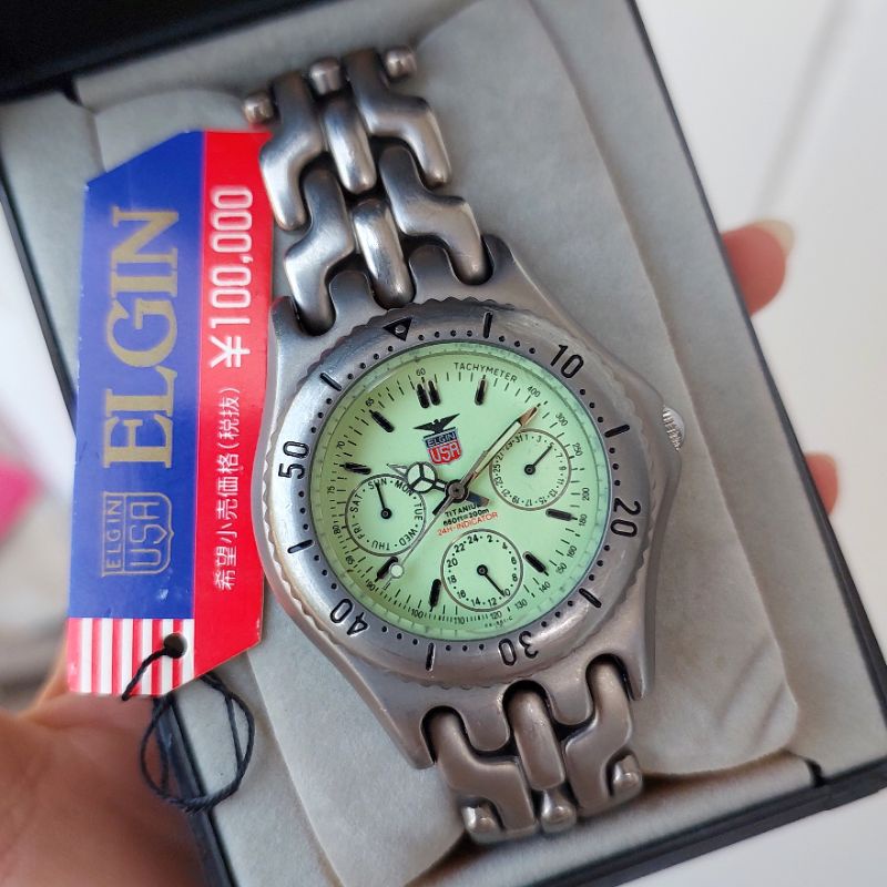 นาฬิกา ELGIN USA Titanium ของแท้100%