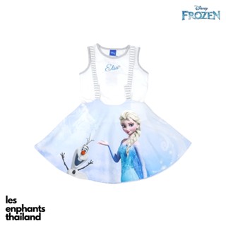 Frozen by เลซองฟอง 1F19I05 ( ) ชุดเสื้อและกระโปรง เด็กหญิง ลิขสิทธิ์ห้าง