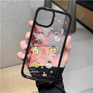 เคสโทรศัพท์มือถืออะคริลิคใส แบบแข็ง ลาย StellaLou น่ารัก สําหรับ iphone 14promax 11 13 12 7Plus 8 X XS Max