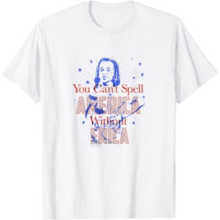 สิ่งที่คนแปลกหน้า Erica คุณไม่สามารถสะกดอเมริกาโดยไม่ต้องเสื้อยืด Erica