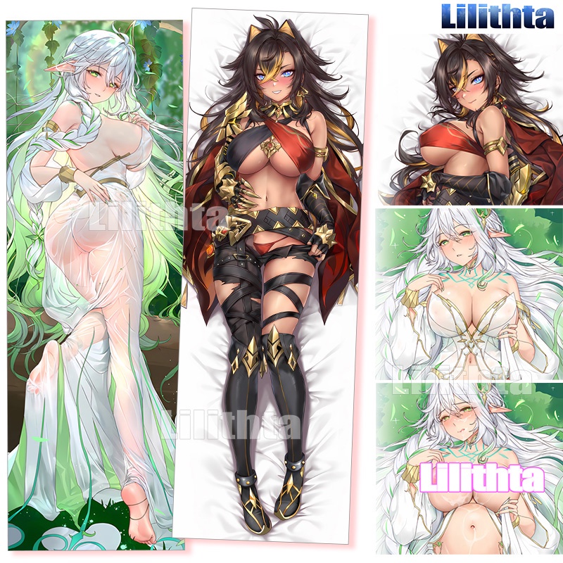 ปลอกหมอน ลายการ์ตูนอนิเมะ Dakimakura Genshin Impact Nahida Rukkhadevata Dehya Game แฮนด์เมด