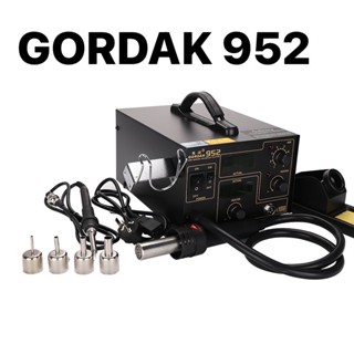 เครื่องมือช่างเครื่องเป่าลมร้อนพร้อมหัวแร้งบัคกีGORDAK 952