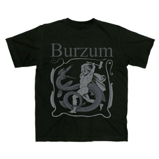 เสื้อยืด พิมพ์ลาย 1Burzum Cd Lgo Serpent Slayer Xl Det Som Hvis Filosofem Aske Christmas Merry Party สําหรับผู้ชาย