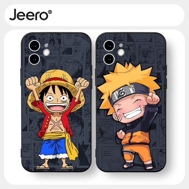 Jeero เคสไอโฟน เคสซิลิโคนนุ่มกันกระแทกการ์ตูนอนิเมะตลก เคสโทรศัพท์ Compatible for iPhone 17 Air 16 15 14 13 12 11 Pro Max SE 2020 X XR XS 8 7 6 6S Plus พลัส HFF2728