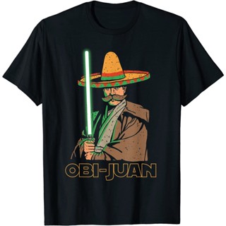 Obi Juan ตลก Cinco de Mayo ภาพยนตร์เม็กซิกัน nerd Lover เสื้อเสื้อยืด