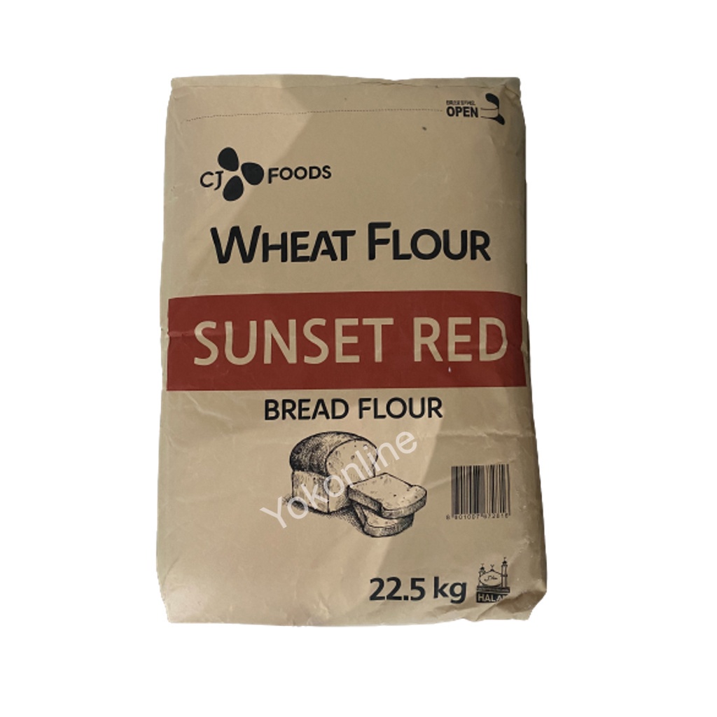 แป้งขนมปัง Sunset Red  (สินค้ากระสอบ 22.5 กก.)  หยกออนไลน์