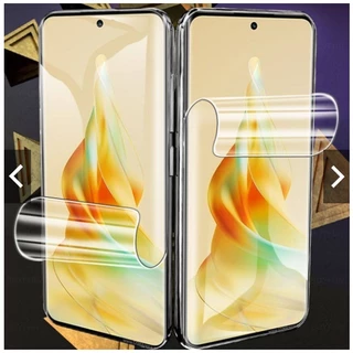 ไฮโดรเจลนิ่ม ฟิล์ม OPPO Reno 8T 5G ฟิล์มกระจก OPPO A78 A17 A16 A17K A77 A57 2022 5G Reno 8 7 6 8Z 7Z Pro 5G กันรอยหน้าจอ พร้อมฝาครอบเลนส์ สําหรับ& ฟิล์มหลัง