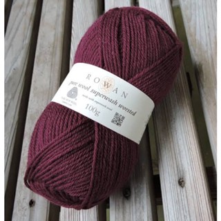 Rowan Pure Wool Superwash Worsted 100g. ไหมวูล 100%