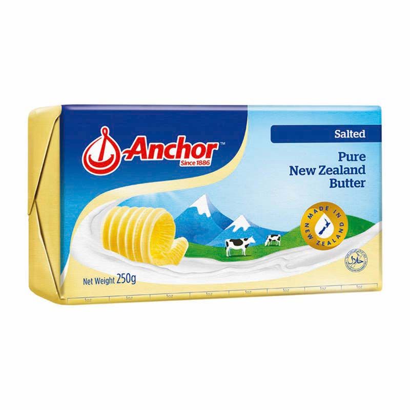 แองเคอร์ เนยสด รสเค็ม 227 กรัมAnchor Butter Salted 227 g