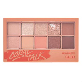 Doowon Clio พาเลตต์อายแชโดว์ 03 Coral Talk Shadow แบบมืออาชีพ