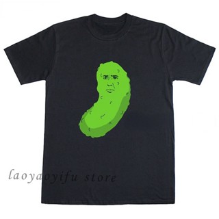 Frogg0-Shop เสื้อยืดพิมพ์ลายแฟชั่น เสื้อยืด พิมพ์ลายกราฟฟิค Picolas Cage Nicolas Cage แบบสร้างสรรค์ สําหรับผู้ชาย