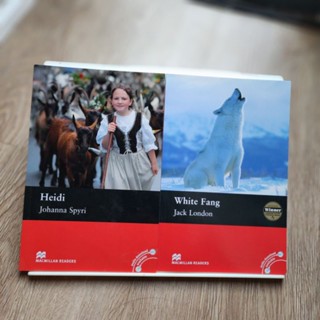 Heidi และ White Fang Macmillan Readwrs มือสอง สภาพดี