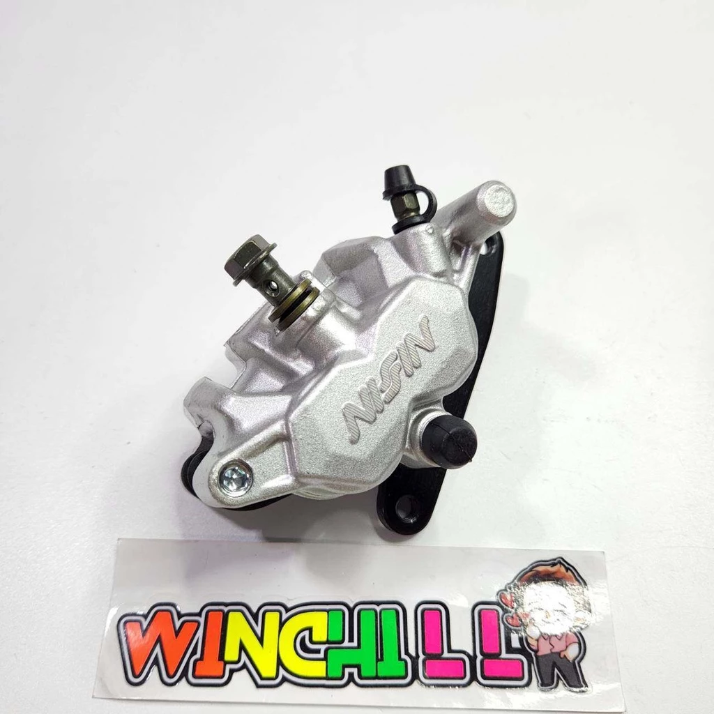ปั๊มล่างแต่ง โลโก้นูน สีเงิน WAVE125R / WAVE125S / WAVE125i thumbnail 4
