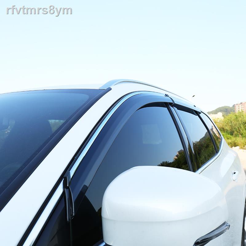 【VOLVO】เฉพาะสำหรับ Volvo XC60 modified rain shield XC60 rain shield XC60 คิ้วกันฝน XC60 อุปกรณ์ตกแต่
