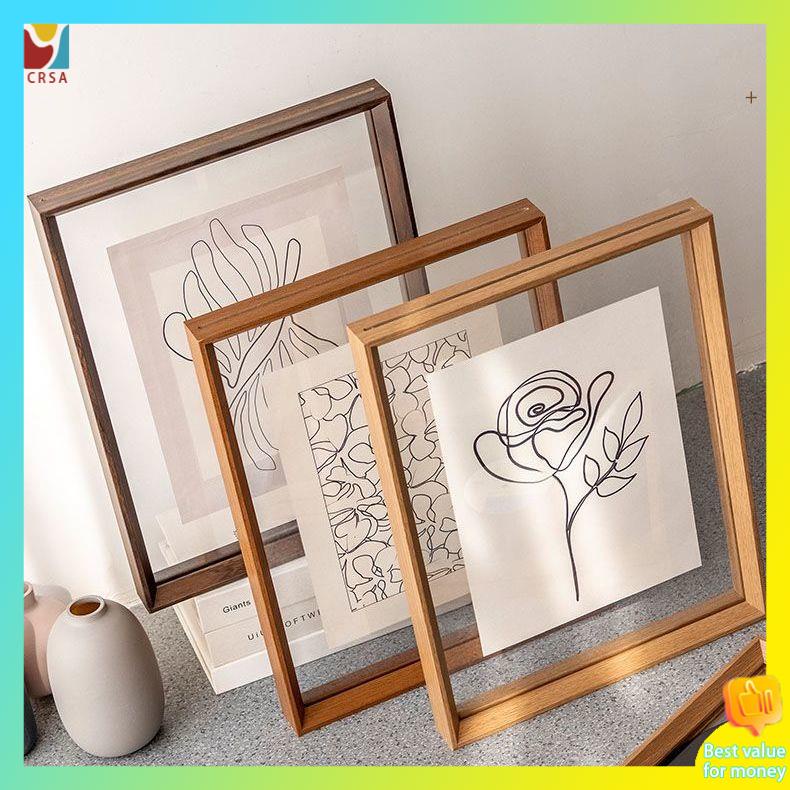 กรอบรูป 4x6 นิ้ว กรอบรูป a3 กรอบรูปใสสองด้าน A4กรอบแสดงตัวอย่างกรอบขนาดใหญ่ A3กรอบโปสเตอร์แขวนผนังกรอบอะคริลิค