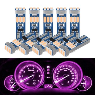 INSMART หลอดไฟสัญญาณ 9 LED T5-3014 -9SMD W3W สําหรับรถยนต์ รถจักรยานยนต์ 1 ชิ้น