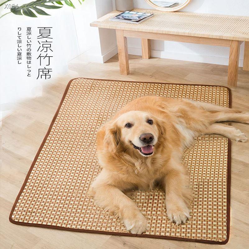 X054♧♀Pet cooling mat dog ice pad cat summer cooling pad dog mat sleeping with bite-resistant pet floor mat supplies