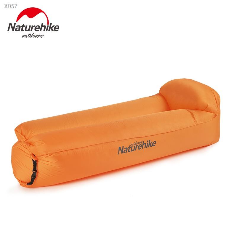 X057Naturehike Air Sofa Portable Waterproof Sleeping Bag Ultralight Outdoor Inflatable Mattress Air Bed Summer Beach Air