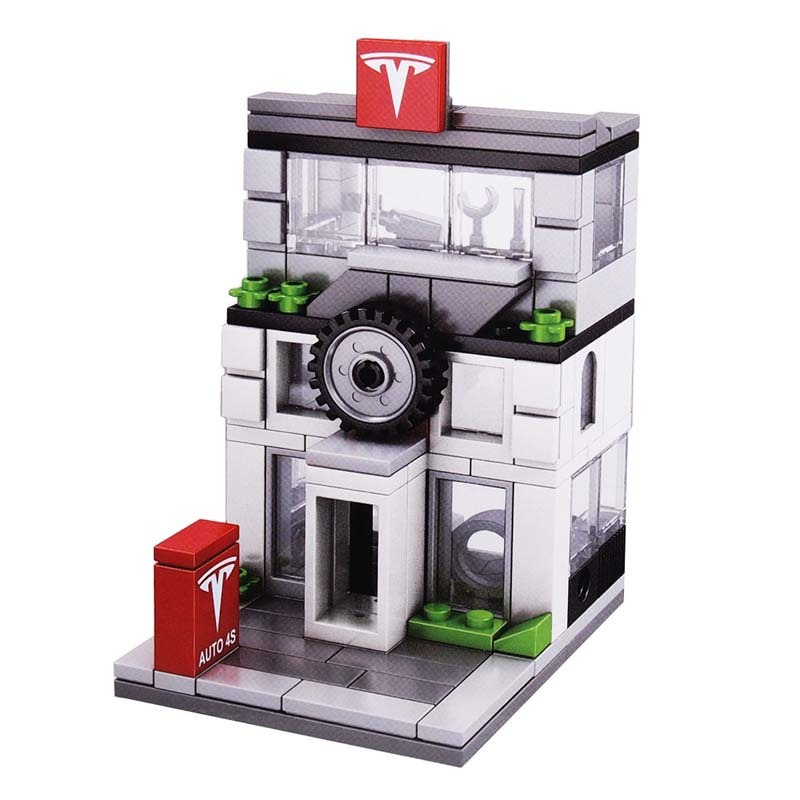 เซมโบ้บล็อก เลโก้ ชุดร้านอะไหล่ยนต์ Sembo Block Lego (Auto Parts Shop)