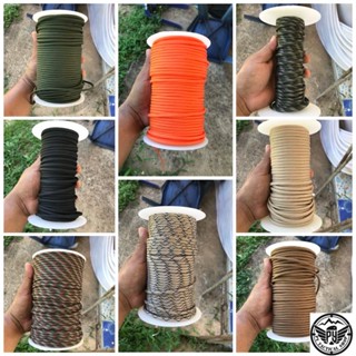 ☾💡(ลดทันที 40.- ใช้โค้ด X537GP) เชือกพาราคอด PARACORD 550  ยาว 10 เมตร ขนาด4mm.