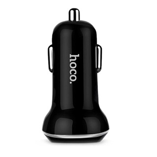 อุปกรณ์รถยนต์ Hoco อุปกรณ์ชาร์จไฟ USB ในรถยนต์ รุ่น Z1 Dual USB Car Charger Adapter