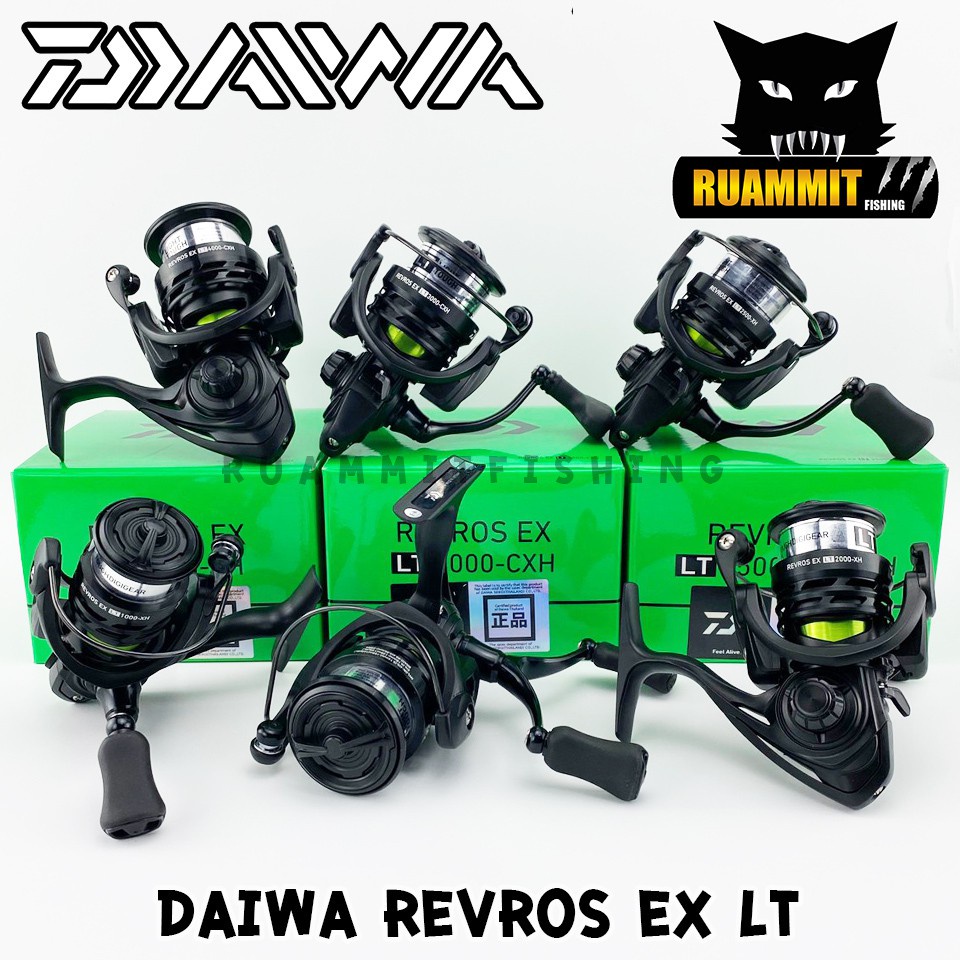 ✇₪รอกสปินนิ่งไดว่า DAIWA REVROS EX LT 1000-XH/2000-XH/2500-XH/2500S-XH-DH/3000-CXH/4000-CXH