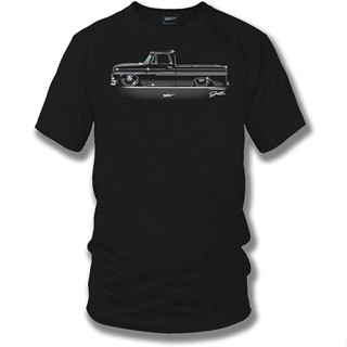 Wicked Metal 1966 Chevy C-10-เสื้อยืดรถบรรทุก-Chevy C-10เสื้อยืดเสื้อกล้ามรถยนต์